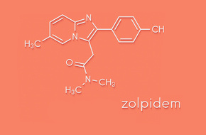 Wzór chemiczny zolpidemu